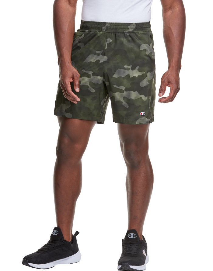 Pantalones Cortos Champion Hombre - Sport Print No Liner ( Camuflaje ) 8510264-TI